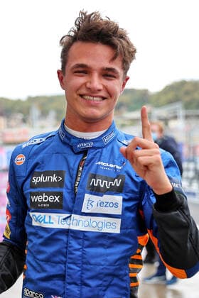 F1 Grand Prix of Russia 4 Lando Norris (GBR, McLaren F1 Team), F1 Grand Prix of Russia at Sochi Autodrom on September 25, 2021 in Sochi, Russia. (Photo by xpbimages.com XPB Images FIA Pool via HOCH ZWEI) Sochi Russia Poolfoto HOCH ZWEI Pool XPB Images ,EDITORIAL USE ONLY