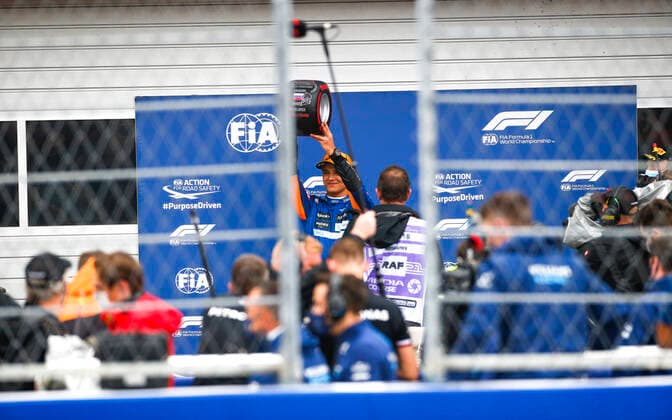 Sport Bilder des Tages 4 Lando Norris (GBR, McLaren F1 Team), F1 Grand Prix of Russia at Sochi Autodrom on September 25, 2021 in Sochi, Russia. (Photo by HOCH ZWEI) Sochi Russia