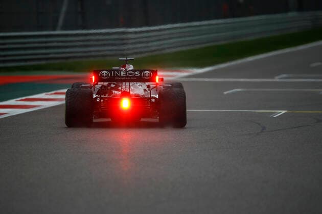 44 Lewis Hamilton (GBR, Mercedes-AMG Petronas F1 Team), F1 Grand Prix of Russia at Sochi Autodrom on September 25, 2021 in Sochi, Russia. (Photo by HOCH ZWEI) Sochi Russia