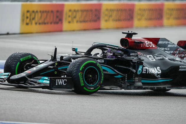 44 Lewis Hamilton (GBR, Mercedes-AMG Petronas F1 Team), F1 Grand Prix of Russia at Sochi Autodrom on September 25, 2021 in Sochi, Russia. (Photo by HOCH ZWEI) Sochi Russia