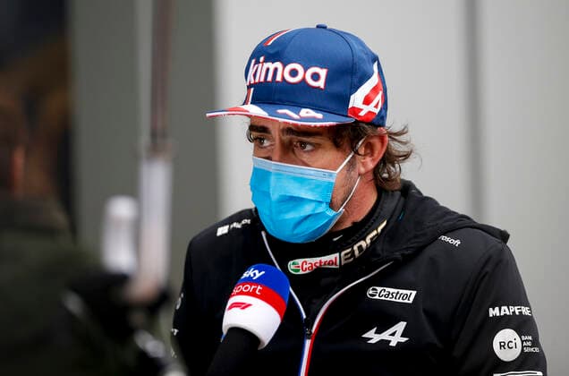 14 Fernando Alonso (ESP, Alpine F1 Team), F1 Grand Prix of Russia at Sochi Autodrom on September 25, 2021 in Sochi, Russia. (Photo by HOCH ZWEI) Sochi Russia