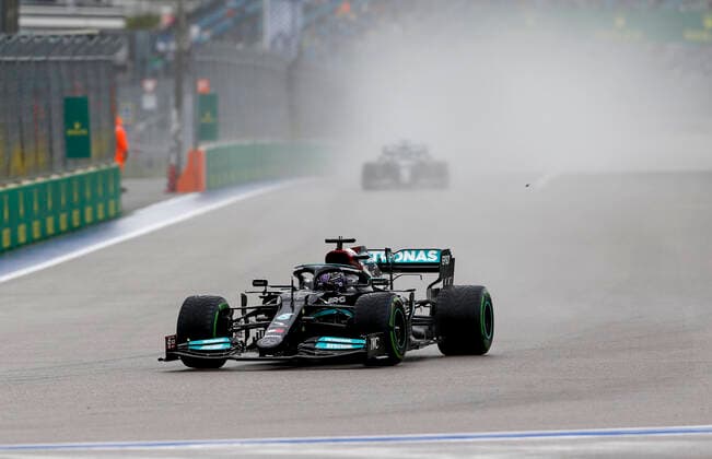 44 Lewis Hamilton (GBR, Mercedes-AMG Petronas F1 Team), F1 Grand Prix of Russia at Sochi Autodrom on September 25, 2021 in Sochi, Russia. (Photo by HOCH ZWEI) Sochi Russia