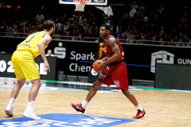 25.09.2021, easyCredit Basketball Bundesliga, BBL, Saison 2021 2022, Herren, Chemnitz Niners - EWE Baskets Oldenburg Gerald Robinson, Niners Chemnitz Chemnitz Messe Chemnitz Sachsen Germany