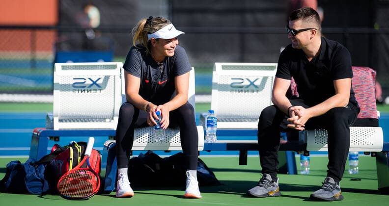 Mandatory Credit: Photo by Rob Prange Shutterstock (12465444aq) Donna Vekic of Croatia during practice ahead of the 2021 Chicago Fall Tennis Classic WTA, Tennis Damen 500 tennis tournament Chicago Fall Tennis Classic 2021, Tennis, Chicago, USA - 25 Sep 2021 Chicago Fall Tennis Classic 2021, Tennis, Chicago, USA - 25 Sep 2021  Copyright: xRobxPrange Shutterstockx 12465444aq