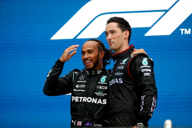 44 Lewis Hamilton (GBR, Mercedes-AMG Petronas F1 Team), F1 Grand Prix of Russia at Sochi Autodrom on September 26, 2021 in Sochi, Russia. (Photo by HOCH ZWEI) Sochi Russia