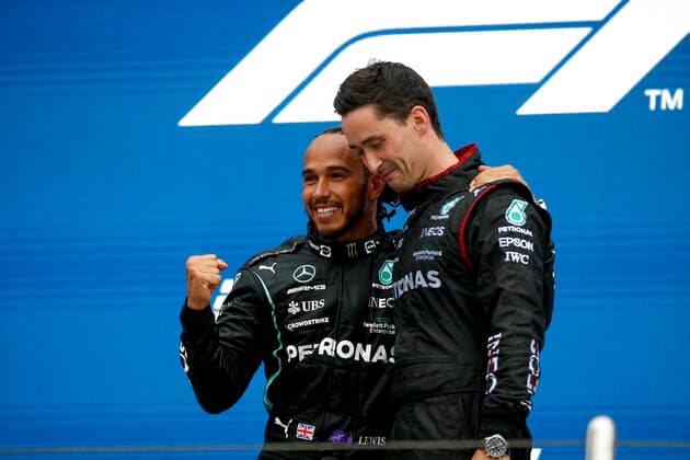 44 Lewis Hamilton (GBR, Mercedes-AMG Petronas F1 Team), F1 Grand Prix of Russia at Sochi Autodrom on September 26, 2021 in Sochi, Russia. (Photo by HOCH ZWEI) Sochi Russia