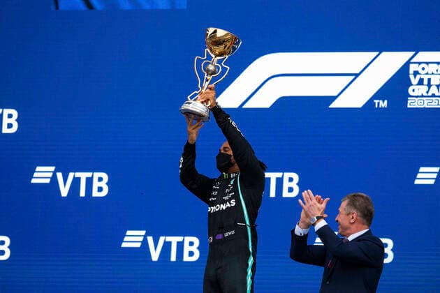 44 Lewis Hamilton (GBR, Mercedes-AMG Petronas F1 Team), F1 Grand Prix of Russia at Sochi Autodrom on September 26, 2021 in Sochi, Russia. (Photo by HOCH ZWEI) Sochi Russia