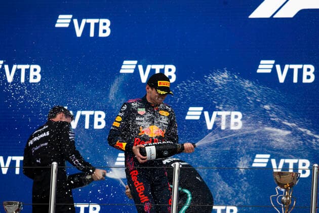 33 Max Verstappen (NED, Red Bull Racing), F1 Grand Prix of Russia at Sochi Autodrom on September 26, 2021 in Sochi, Russia. (Photo by HOCH ZWEI) Sochi Russia