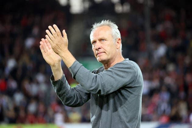 26.09.21 SC Freiburg - FC Augsburg Deutschland, Freiburg, 26.09.2021, Fussball, Bundesliga, SC Freiburg - FC Augsburg: Christian Streich (Trainer SC Freiburg).