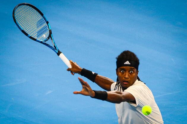 Tennis - Sofia Open 2021 - John MILLMAN (AUS) vs. Mikael YMER (SWE) - 28.09.2021 Â Copyright: xYulianxTodorovx