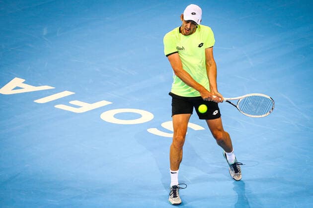 Tennis - Sofia Open 2021 - John MILLMAN (AUS) vs. Mikael YMER (SWE) - 28.09.2021 Â Copyright: xYulianxTodorovx