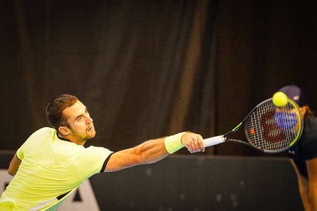 Tennis - Sofia Open 2021 - Pedro Martinez (ESP) vs. Laslo Djere (SRB) - 28.09.2021 Â Copyright: xYulianxTodorovx