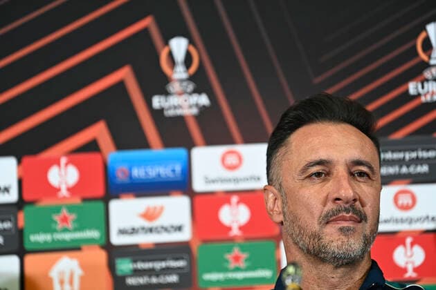 Fußball, EL, Fenerbahce Istanbul Pressekonferenz Coach Vitor Pereira of Fenerbahce SK during the press conference, PK, Pressekonferenz and training session the day before the Europa League Group D game between Fenerbahce and Olympiakos on September 29, 2021 in Istanbul , Turkey. 