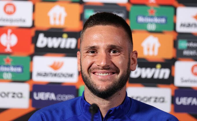UEFA Europa League - GNK Dinamo Zagreb press Duje Cop of GNK Dinamo speaks on press conference, PK, Pressekonferenz at Cegeka Arena ahead of UEFA Europa league match between Genk and Dinamo Zagreb, in Genk, Belgium on September 29, 2021. MarkoxPrpic PIXSELL