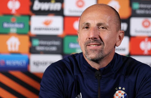 UEFA Europa League - GNK Dinamo Zagreb press Coach of Dinamo Zagreb Damir Krznar speaks on press conference, PK, Pressekonferenz at Cegeka Arena ahead of UEFA Europa league match between Genk and Dinamo Zagreb, in Genk, Belgium on September 29, 2021. MarkoxPrpic PIXSELL