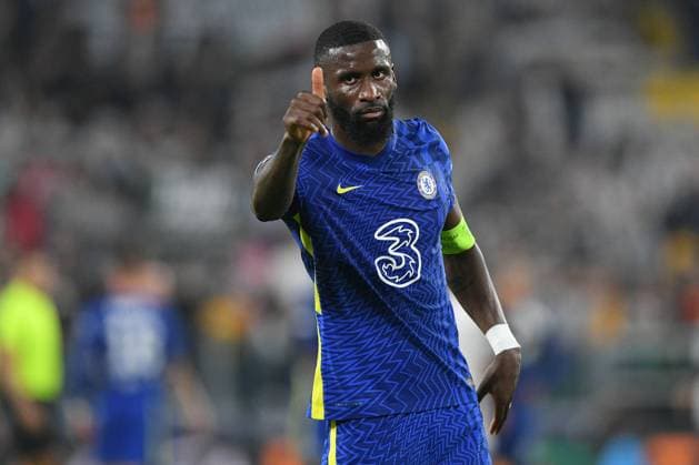 Antonio Rudiger of Chelsea during the UEFA Champions League group H match between Juventus and Chelsea at the Juventus Stadium, Turin, Italy on 29 September 2021. Copyright: xGiuseppexMaffiax 29430047