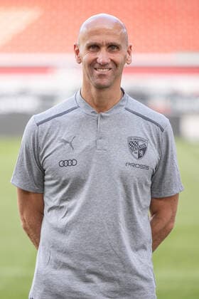 2.BL; FC Ingolstadt 04 - Portraitshooting, Mannschaftsfoto, Cheftrainer AndrÃ Schubert (FCI) 2. Bundesliga - FC Ingolstadt 04 Saison 2021 2022