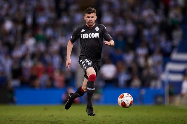 FOOTBALL - EUROPA LEAGUE - Real Sociedad vs AS Monaco Caio Henrique of AS Monaco in action during the Europa League football match between Real Sociedad and AS Monaco at Reale Arena on 30 of September, 2021 in San Sebastian, Spain. San Sebastian Reale Arena Basque Country Spain RSOvs MON057 Copyright: xRicardoxLarreinax