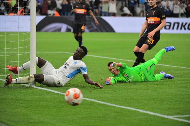 Bamba Dieng (OM) rate son but FOOTBALL : OM vs Galatasaray - 30 09 2021 Mao Panoramic 