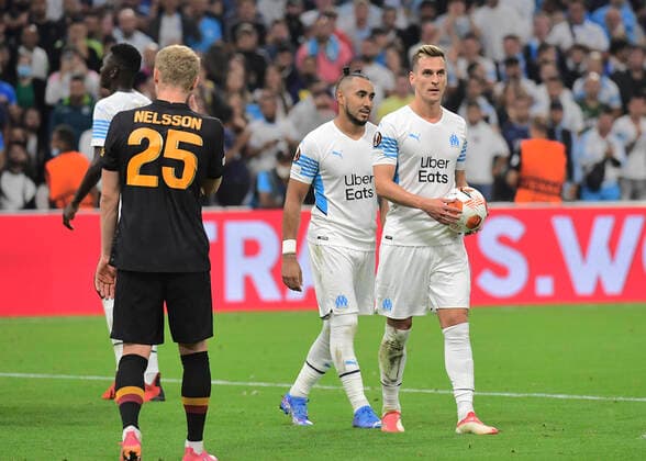 Arkadiusz Milik (OM) et Payet FOOTBALL : OM vs Galatasaray - 30 09 2021 Mao Panoramic 