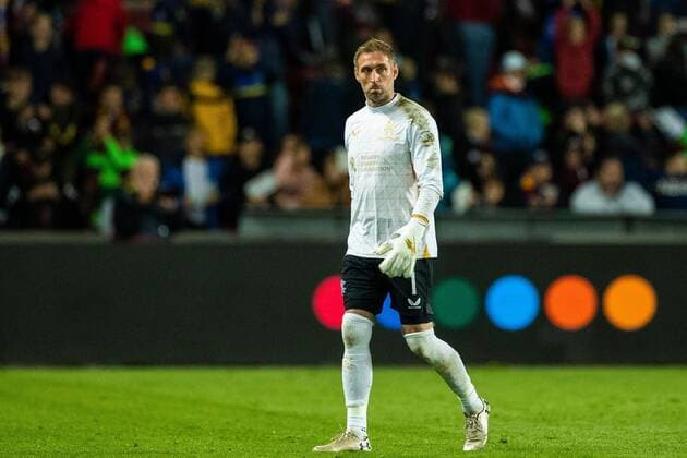 Mandatory Credit: Photo by Kirk O Rourke Rangers FC Shutterstock (12516385ie) Rangers goalkeeper Allan McGregor dejected at the end of the Europa League match at the Generali Ceská Pojistovna Arena, Prague. Sparta Prague v Rangers, UEFA Europa League Group A, Football, Generali Arena, Prague, Czech Republic - 30 Sep 2021 Sparta Prague v Rangers, UEFA Europa League Group A, Football, Generali Arena, Prague, Czech Republic - 30 Sep 2021 Copyright: xKirkxO Rourke RangersxFC Shutterstockx 12516385ie