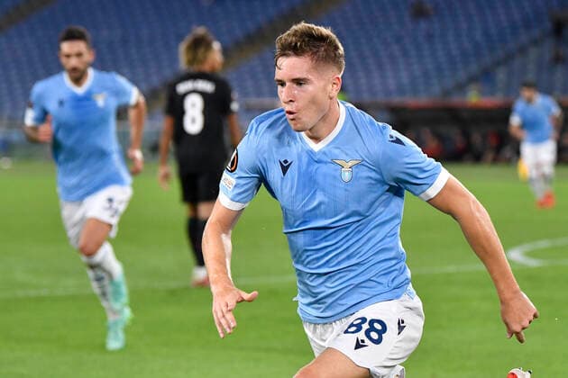 Italy: S.S. Lazio vs Lokomotiv Moskva 2-0 Toma Baöi? in action during the UEFA Europa League group E match between Lazio Roma Lokomotiv Moskva at Stadio Olimpico on September 30, 2021 in Rome, Italy. Rome Italy Copyright: DomenicoxCippitelli