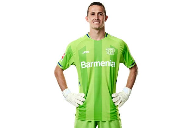 Andrey Lunev; Bayer 04 Leverkusen; 1.BL, Porträttermin 2021 2022