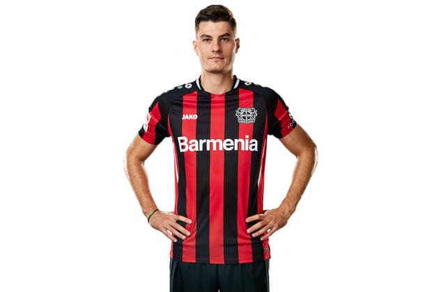 Patrik Schick; Bayer 04 Leverkusen; 1.BL, Porträttermin 2021 2022