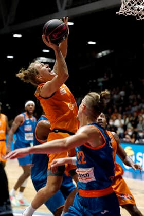02.10.2021, easyCredit Basketball Bundesliga, Magentasport BBL Pokal, Saison 2020 2021, Herren, Chemnitz Niners - Ratiopharm Ulm Malte Ziegenhagen, Niners Chemnitz Chemnitz Messe Chemnitz Sachsen Germany