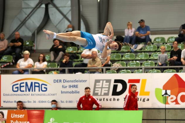 Dario Sissakis (KTV Straubenhardt) Kunstturnen Bundesliga SC Cottbus - KTV Straubenhardt 19-37
