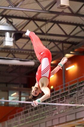 Christopher Jursch (SC Cottbus) Kunstturnen Bundesliga SC Cottbus - KTV Straubenhardt 19-37