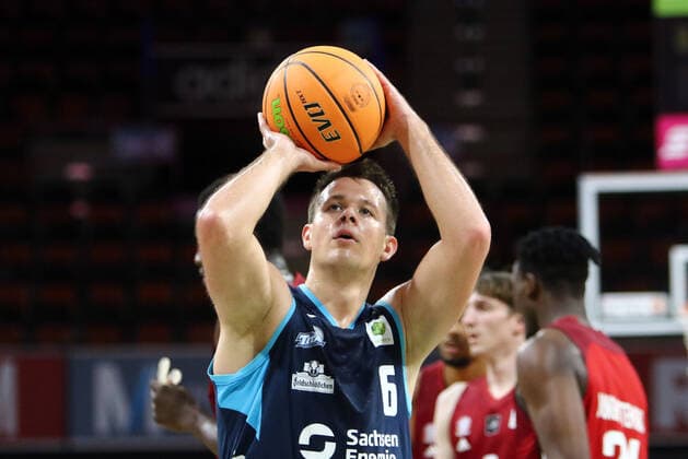 Grant TEICHMANN (Dresden), He-Basketball PRO B, 2021 22, 3. Spieltag, FC Bayern Basketball II vs Dresden Titans, 02.10.21, Muenchen, Audi Dome Copyright: WolfgangxFehrmann