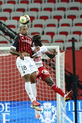 Mario Lemina (OGC Nice) FOOTBALL : OGC Nice vs Brest - Ligue 1 Uber Eats - Nice - 02 10 2021 NorbertScanella Panoramic 