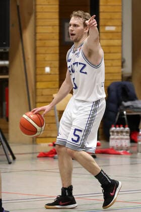 Deutzer TV vs. BSV Münsterland Baskets Wulfen, Basketball, Regionalliga, Patrick Reusch (Deutz), 03.10.2020, Bild: