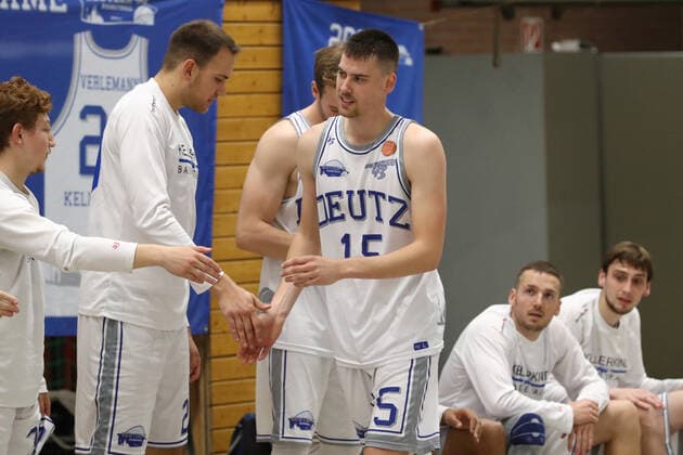 Deutzer TV vs. BSV Münsterland Baskets Wulfen, Basketball, Regionalliga, Julian Litera (Deutz), 03.10.2020, Bild: