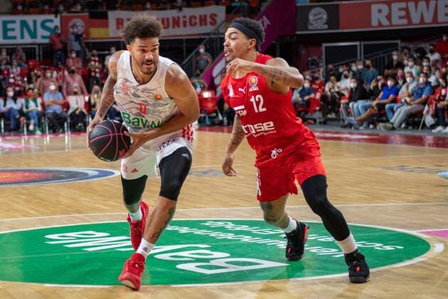 , FC Bayern Basketball vs. Brose Bamberg, easyCredit BBL, 03.10.2021 Muenchen Bayern Deutschland