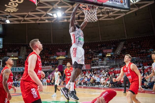 , FC Bayern Basketball vs. Brose Bamberg, easyCredit BBL, 03.10.2021 Muenchen Bayern Deutschland