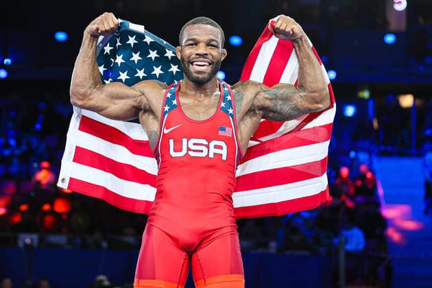 Bilder des Jahres 2021, Sport 10 Oktober Sport Themen der Woche KW40 Sport Bilder des Tages Wrestling World Championships FS 79kg - Jordan Ernest BURROUGHS (USA) Oslo Norway *** Wrestling World Championships FS 79kg Jordan Ernest BURROUGHS USA Oslo Norway Copyright: xUnitedxWorldxWrestlingx xKadirxCaliskanx