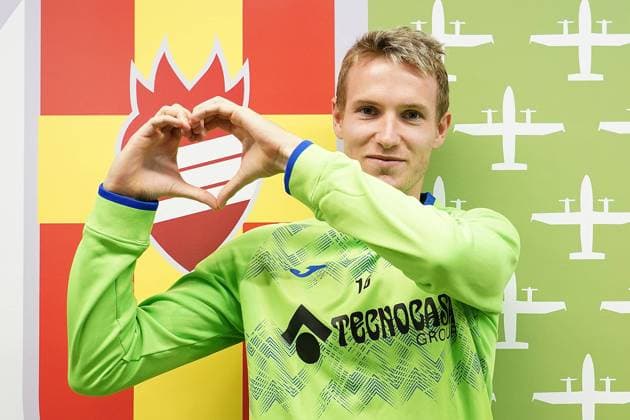 Getafe CF s player Jakub Jankto during interview. September 29, 2021. (20210929177)