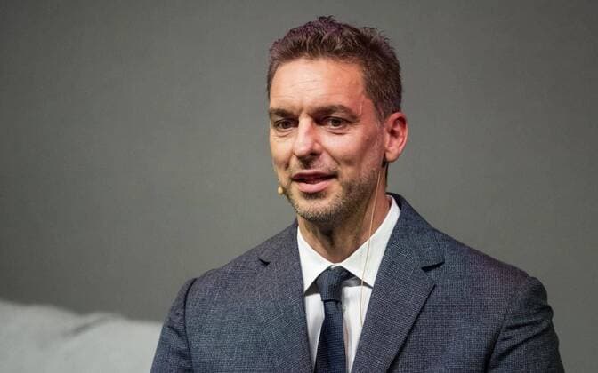 Pau Gasol offers a press conference, PK, Pressekonferenz at El Liceo to announce his retirement from professional Basketball, Tuesday, October 5, 2021 In Pictures: Pau Gasol ofrece una rueda de prensa en El Liceo para anunciar su retirada del Baloncesto profesional, Martes 5 de Octubre de 2021 POOL Victor Salgado FC Barcelona, Barca Cordon Pres Images will be for editorial use only. Mandatory credit: Victor Salgado FC Barcelona Cordon Press