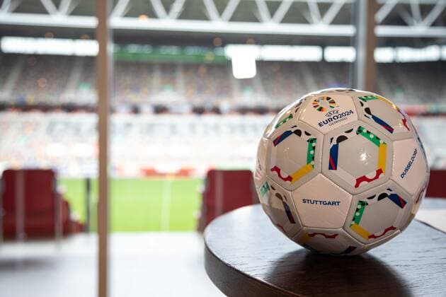 Pressetermin Logo Vorstellung UEFA 2024 in Düsseldorf, 06.10.2021 ; Pressetermin Logo Vorstellung UEFA 2024 in Düsseldorf 06.10.2021 in Düsseldorf. Copyright: xBEAUTIFULxSPORTS KennyxBeelex
