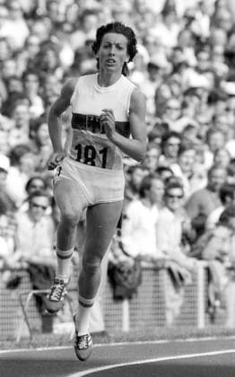 Olympische Spiele; München 1972, 400m Frauen , Rita Wilden (BRD) in Aktion 03.09.1972 *** Olympic Games Munich 1972, 400m Women , Rita Wilden BRD in action 03 09 1972 HM