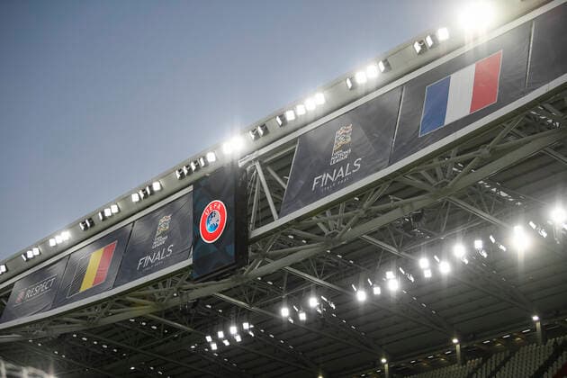 Photo LaPresse - Fabio Ferrari October, 07 2021 Turin, Italy soccer Belgium vs France - Semi-final Nations League - Juventus stadium of Torino In the pic:Juventus stadium of Torino  Copyright: xFabioxFerrari LaPressex