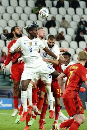Paul Pogba (France) FOOTBALL : Belgique vs France - League des Nations - Demi Finale - Turin - 07 10 2021 NorbertScanella Panoramic 