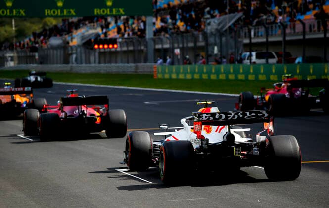 11 Sergio Perez (MEX, Red Bull Racing), F1 Grand Prix of Turkey at Intercity Istanbul Park on October 8, 2021 in Istanbul, Turkey. (Photo by HOCH ZWEI) Istanbul Turkey
