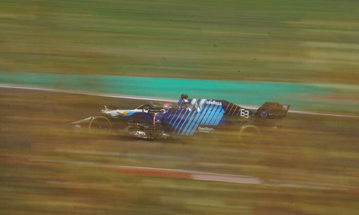 Formula 1 Turkish Grand Prix 2021 08.10.2021, Istanbul Park Circuit, Istanbul, Formula 1 Turkish Grand Prix 2021 ,im Bild George Russel (GBR 63), Williams Racing