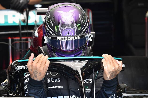 Formula 1 Turkish Grand Prix 2021 08.10.2021, Istanbul Park Circuit, Istanbul, Formula 1 Turkish Grand Prix 2021 ,im Bild Lewis Hamilton (GBR 44), Mercedes-AMG Petronas Formula One Team