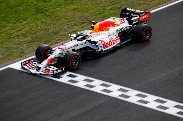 33 Max Verstappen (NED, Red Bull Racing), F1 Grand Prix of Turkey at Intercity Istanbul Park on October 8, 2021 in Istanbul, Turkey. (Photo by HOCH ZWEI) Istanbul Turkey