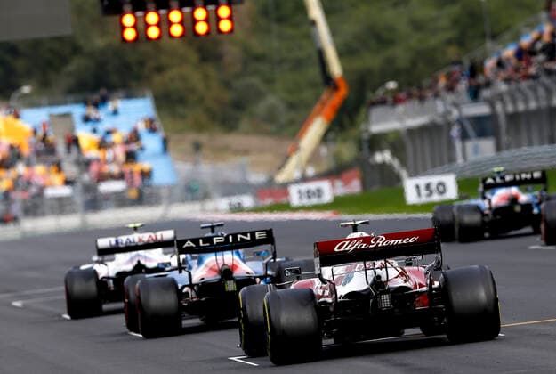 99 Antonio Giovinazzi (ITA, Alfa Romeo Racing ORLEN), F1 Grand Prix of Turkey at Intercity Istanbul Park on October 8, 2021 in Istanbul, Turkey. (Photo by HOCH ZWEI) Istanbul Turkey