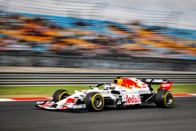 33 Max Verstappen (NED, Red Bull Racing), F1 Grand Prix of Turkey at Intercity Istanbul Park on October 8, 2021 in Istanbul, Turkey. (Photo by HOCH ZWEI) Istanbul Turkey